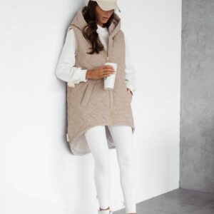 GLAMOUR DELUXE Weste, beige